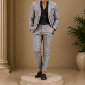 blazer & chinos